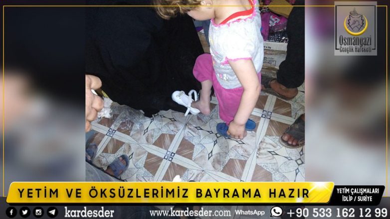 YETİM VE ÖKSÜZLERİMİZ BAYRAMA HAZIR 30