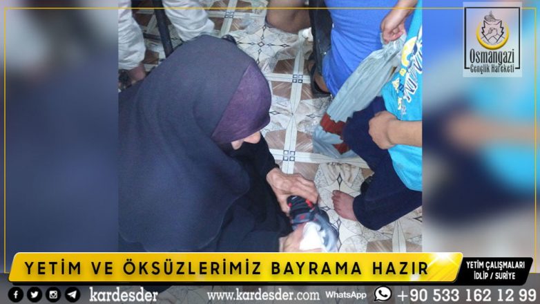 YETİM VE ÖKSÜZLERİMİZ BAYRAMA HAZIR 32