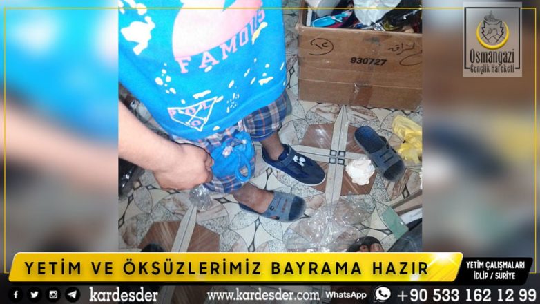 YETİM VE ÖKSÜZLERİMİZ BAYRAMA HAZIR 33