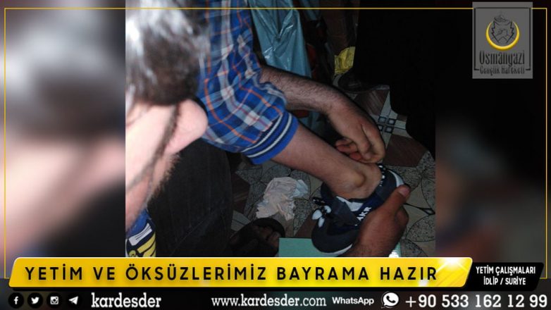 YETİM VE ÖKSÜZLERİMİZ BAYRAMA HAZIR 34