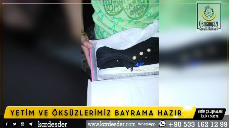 YETİM VE ÖKSÜZLERİMİZ BAYRAMA HAZIR 36