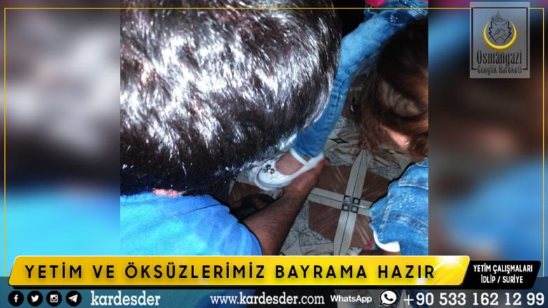 YETİM VE ÖKSÜZLERİMİZ BAYRAMA HAZIR 37