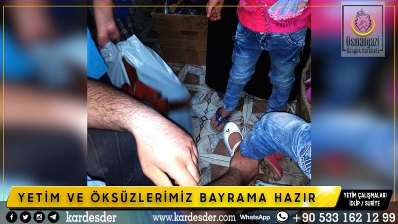 YETİM VE ÖKSÜZLERİMİZ BAYRAMA HAZIR 38