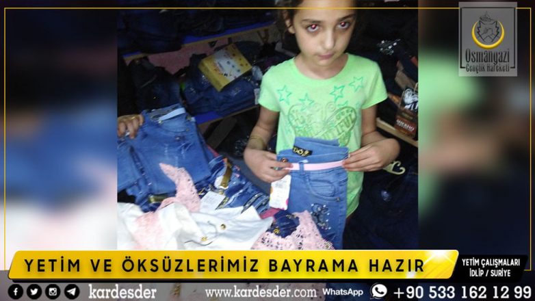 YETİM VE ÖKSÜZLERİMİZ BAYRAMA HAZIR 42