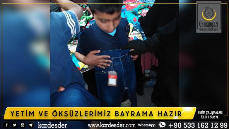 YETİM VE ÖKSÜZLERİMİZ BAYRAMA HAZIR 47