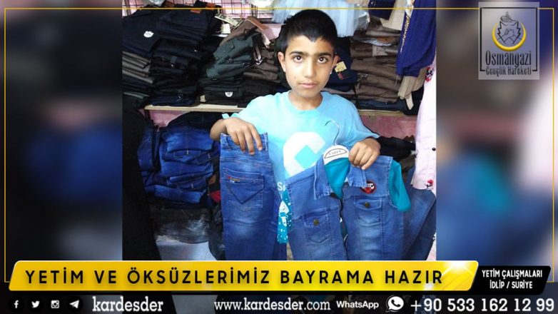 YETİM VE ÖKSÜZLERİMİZ BAYRAMA HAZIR 48