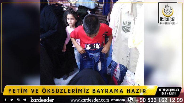 YETİM VE ÖKSÜZLERİMİZ BAYRAMA HAZIR 49