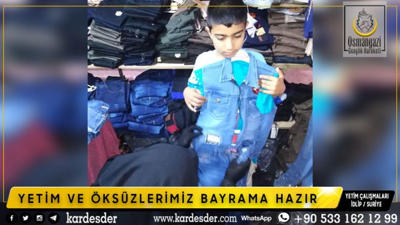 YETİM VE ÖKSÜZLERİMİZ BAYRAMA HAZIR 50