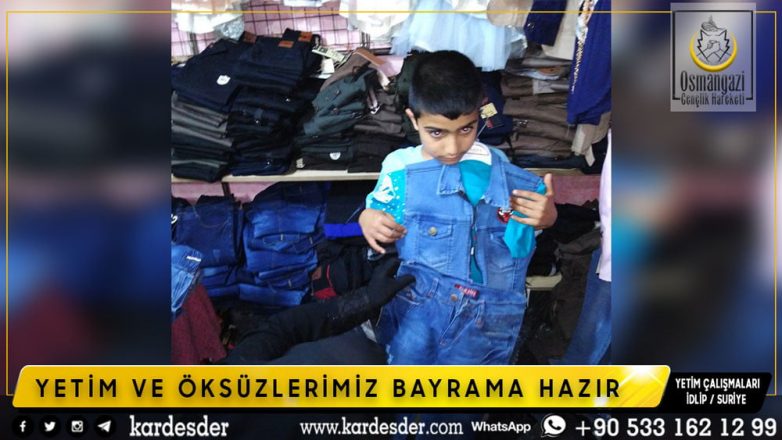 YETİM VE ÖKSÜZLERİMİZ BAYRAMA HAZIR 51