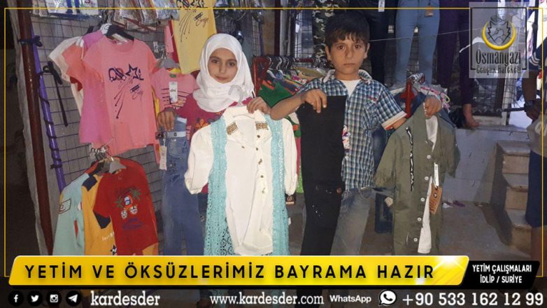 YETİM VE ÖKSÜZLERİMİZ BAYRAMA HAZIR 57