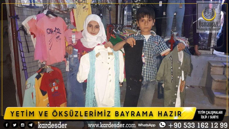 YETİM VE ÖKSÜZLERİMİZ BAYRAMA HAZIR 58