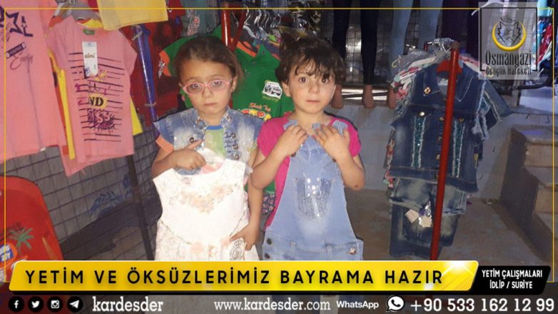 YETİM VE ÖKSÜZLERİMİZ BAYRAMA HAZIR 60