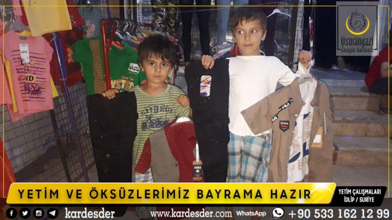 YETİM VE ÖKSÜZLERİMİZ BAYRAMA HAZIR 62