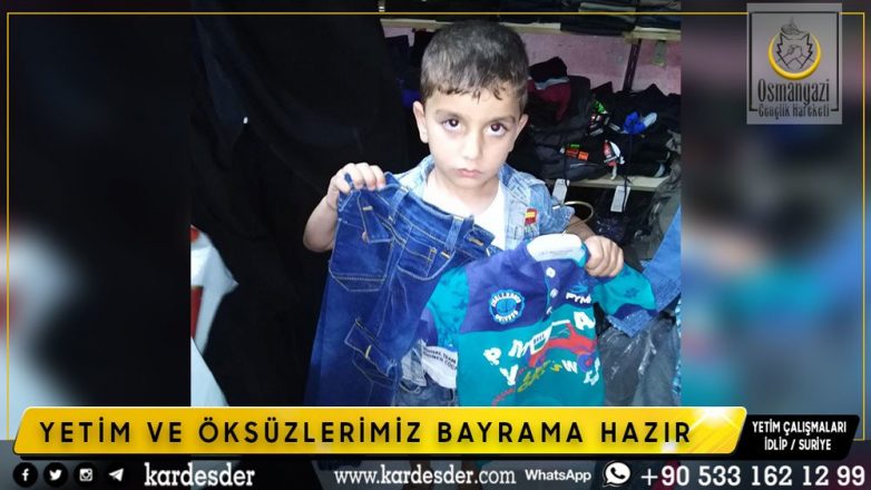 YETİM VE ÖKSÜZLERİMİZ BAYRAMA HAZIR 63