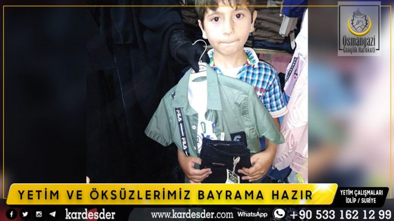 YETİM VE ÖKSÜZLERİMİZ BAYRAMA HAZIR 64