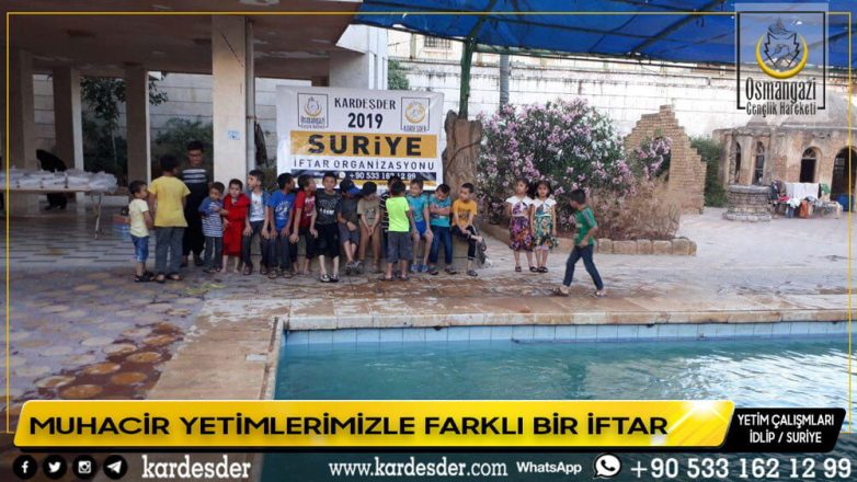 MUHACİR YETİMLERİMİZE FARKLI BİR İFTAR 12