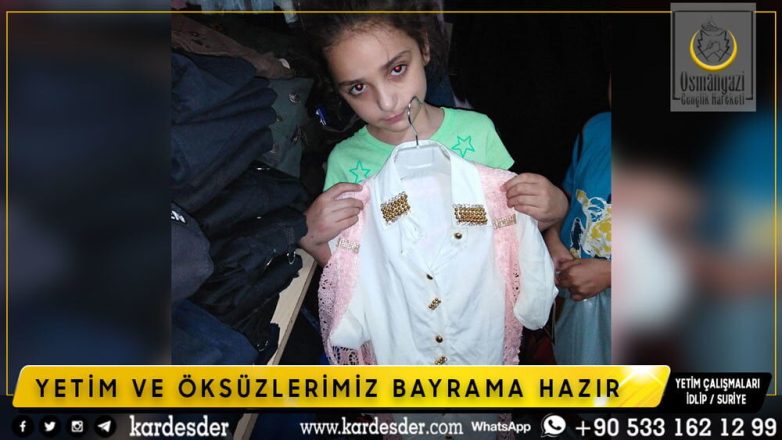 YETİM VE ÖKSÜZLERİMİZ BAYRAMA HAZIR 43