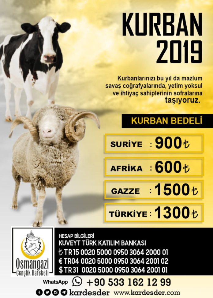 Güncelleme 2018 yılı kurban fiyatları 01 Güncelleme 2018 yılı kurban fiyatları 01