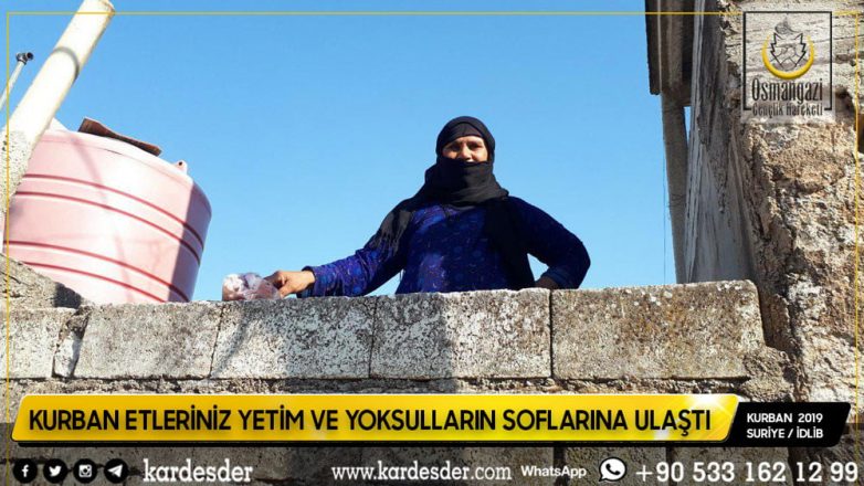 Türkmen Dağı Halep ve İdlibin yetimleri Kurban etlerinizle sevindi 17