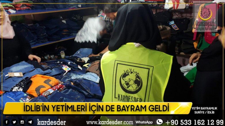 İdlibin yetimleri için de bayram geldi 11