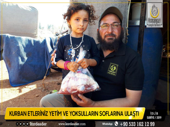 İdlibden Türkmen Dağına Kurban etleriniz yetimleri sevindiriyor 03