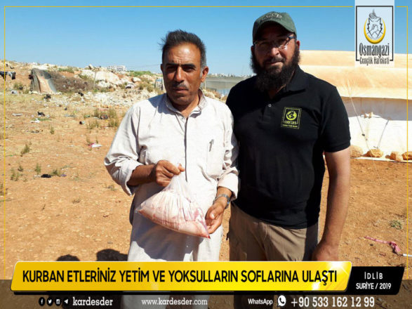 İdlibden Türkmen Dağına Kurban etleriniz yetimleri sevindiriyor 16