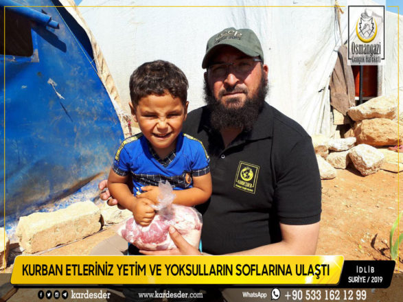 İdlibden Türkmen Dağına Kurban etleriniz yetimleri sevindiriyor 23