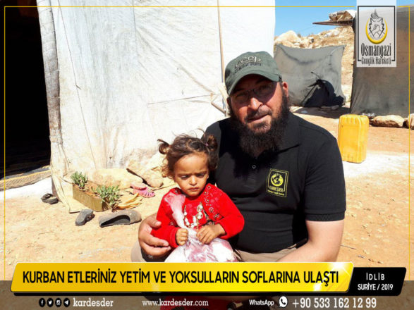 İdlibden Türkmen Dağına Kurban etleriniz yetimleri sevindiriyor 24