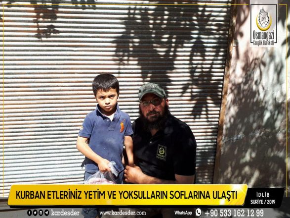 İdlibden Türkmen Dağına Kurban etleriniz yetimleri sevindiriyor 33