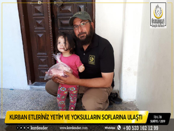 İdlibden Türkmen Dağına Kurban etleriniz yetimleri sevindiriyor 38