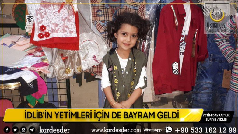 İdlibin yetimleri için de bayram geldi 02