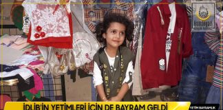 İdlibin yetimleri için de bayram geldi 04