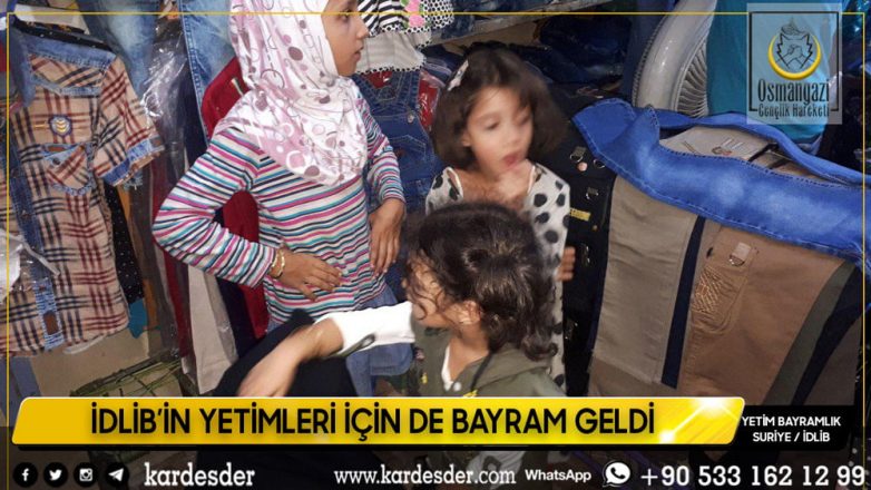 İdlibin yetimleri için de bayram geldi 05