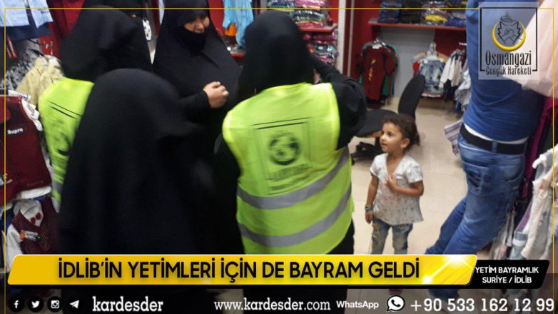 İdlibin yetimleri için de bayram geldi 06