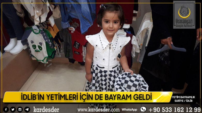 İdlibin yetimleri için de bayram geldi 07