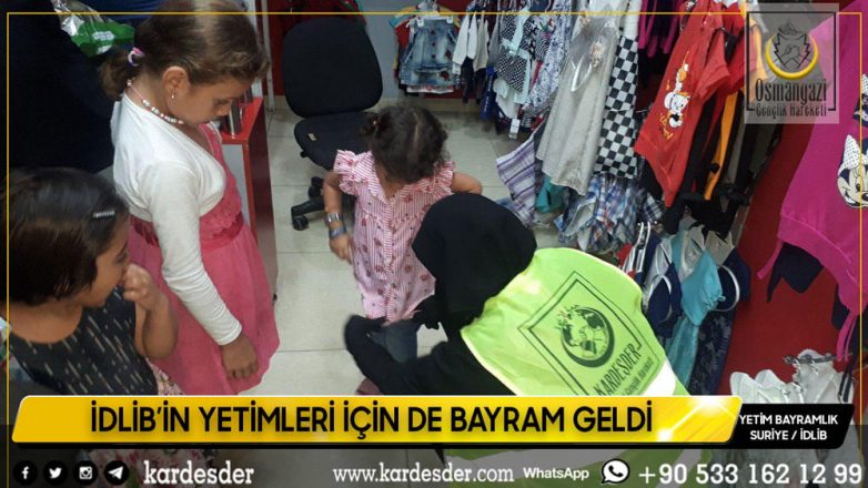 İdlibin yetimleri için de bayram geldi 08