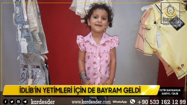 İdlibin yetimleri için de bayram geldi 10