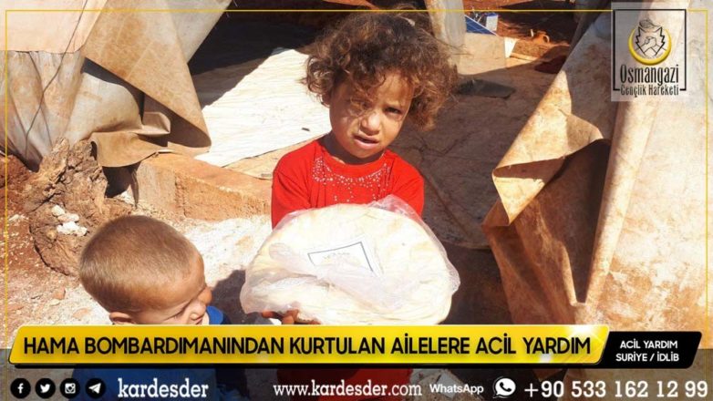 Hamadan çıkarılmış evsiz kalmış kimsesiz Müslümanlar yardımınızı bekliyor Ekmek dağıtımlarımız devam ediyor 01