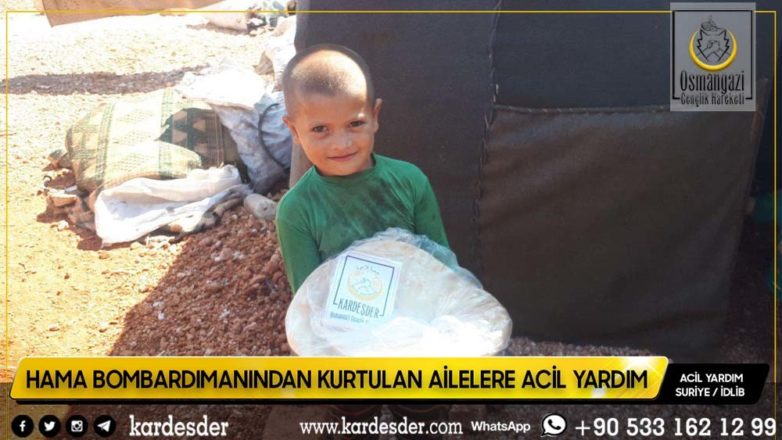 Hamadan çıkarılmış evsiz kalmış kimsesiz Müslümanlar yardımınızı bekliyor Ekmek dağıtımlarımız devam ediyor 04