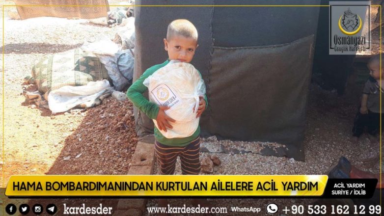 Hamadan çıkarılmış evsiz kalmış kimsesiz Müslümanlar yardımınızı bekliyor Ekmek dağıtımlarımız devam ediyor 05