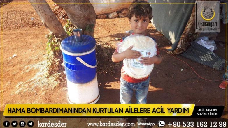 Hamadan çıkarılmış evsiz kalmış kimsesiz Müslümanlar yardımınızı bekliyor Ekmek dağıtımlarımız devam ediyor 08