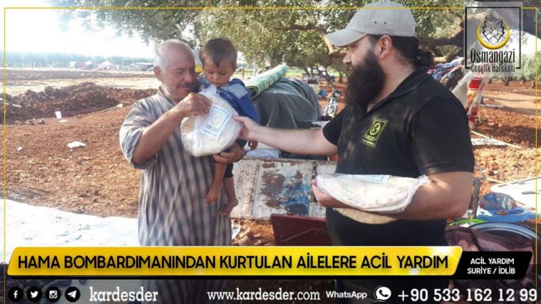 Hamadan çıkarılmış evsiz kalmış kimsesiz Müslümanlar yardımınızı bekliyor Ekmek dağıtımlarımız devam ediyor 12