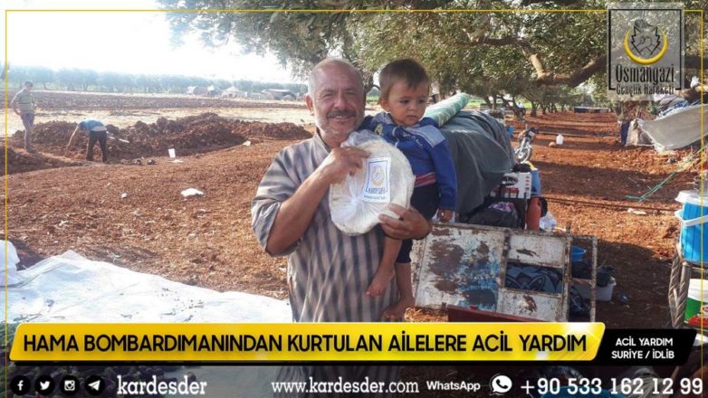 Hamadan çıkarılmış evsiz kalmış kimsesiz Müslümanlar yardımınızı bekliyor Ekmek dağıtımlarımız devam ediyor 14