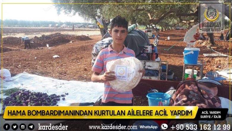 Hamadan çıkarılmış evsiz kalmış kimsesiz Müslümanlar yardımınızı bekliyor Ekmek dağıtımlarımız devam ediyor 15