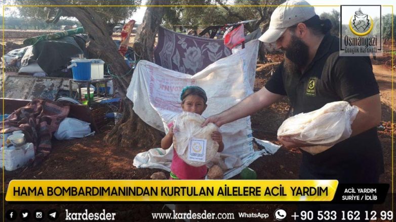 Hamadan çıkarılmış evsiz kalmış kimsesiz Müslümanlar yardımınızı bekliyor Ekmek dağıtımlarımız devam ediyor 19