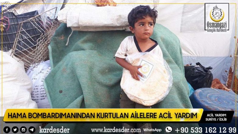 Hamadan çıkarılmış evsiz kalmış kimsesiz Müslümanlar yardımınızı bekliyor Ekmek dağıtımlarımız devam ediyor 25