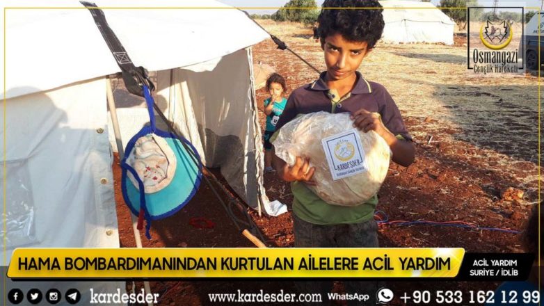 Hamadan çıkarılmış evsiz kalmış kimsesiz Müslümanlar yardımınızı bekliyor Ekmek dağıtımlarımız devam ediyor 33