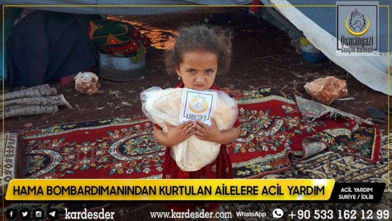 Hamadan çıkarılmış evsiz kalmış kimsesiz Müslümanlar yardımınızı bekliyor Ekmek dağıtımlarımız devam ediyor 34