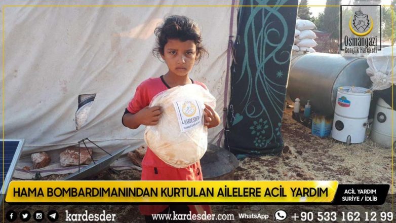 Hamadan çıkarılmış evsiz kalmış kimsesiz Müslümanlar yardımınızı bekliyor Ekmek dağıtımlarımız devam ediyor 35