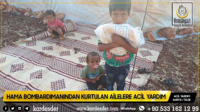 Hamadan çıkarılmış evsiz kalmış kimsesiz Müslümanlar yardımınızı bekliyor Ekmek dağıtımlarımız devam ediyor 38